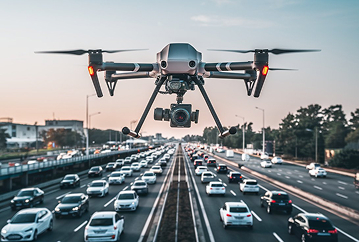 Enzo Traffic Monitoring Drone Real-Time Aerial Surveillance for Congestion Detection, Route Optimization, and Incident Response